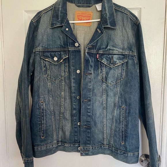 Levi’s Men Jean Jacket XL - Picture 4 of 5